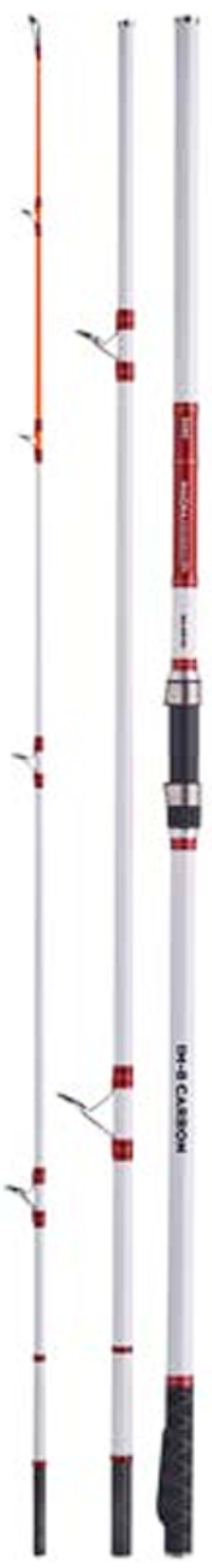 Magna Nordic Surf Rod - Length: 4.20m (13.78ft)
Transport Length: 1.47m (4.82ft)
Sections: 3
Weight: 670g
Casting Weight: 80-240g
Handle: Shrink Rubber
Blank: High Modulus 36Ton carbon fibre (IM-8)
Guide Type: Vector Angle Guides