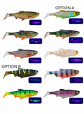 Shirasu Fake Shad Softbait – UV Active – Realistic Predator Lure (10–16cm)