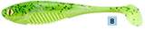 PUNKER 9CM Softbait 6 colours to choose from - UV ACTIVE - (Sinking)