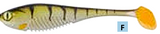 PUNKER 9CM Softbait 6 colours to choose from - UV ACTIVE - (Sinking)