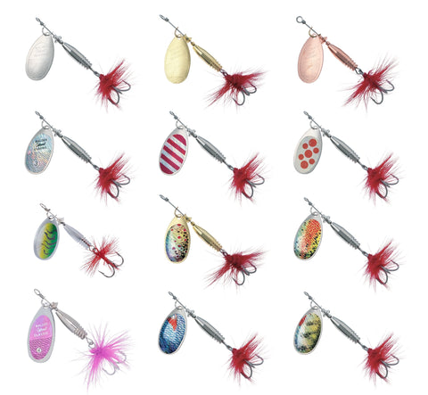 Classic Spinner Lure with Treble Hook for Trout – Balzer Fishing